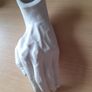 Open hand tea light holder Image 2