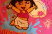 New Dora baseball cap tag attached