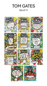Tom Gates Book Bundle (11 Books - 2 Hardbacks) FREE POST