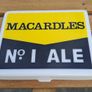 Vintage Macardles Ale Light Box Image 2