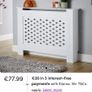 heater cover / radiator cover - like new Image 3