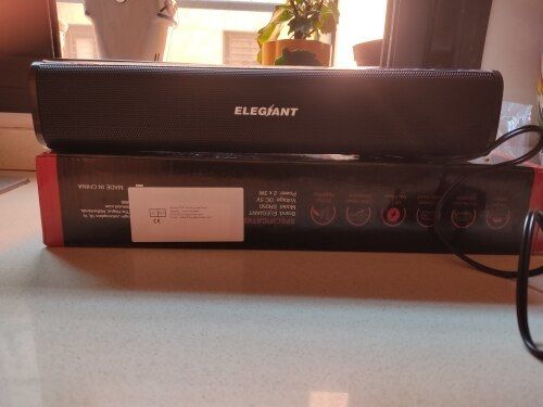 BRAND NEW Speakers Desktop PC Computer Speaker Portable Mini Soundbar HiFi Stereo Sound Music MP3 Player Speaker AUX Input