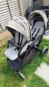 Double Stroller with Rain Cover