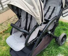 Double Stroller with Rain Cover