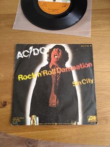AC/DC Rock n Roll Damnation 7" UK Picture Sleeve