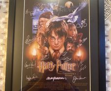 Harry Potter And The Philosophers Stone Framed Poster