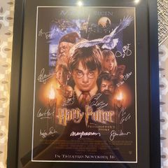 Harry Potter And The Philosophers Stone Framed Poster
