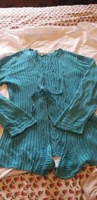 Turquoise Ladies  Cardigan