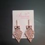 NEW RRP 45 euro Expensive look Gold color earrings with sparkling stones by Absolute Jewellery Design NEW Image 4