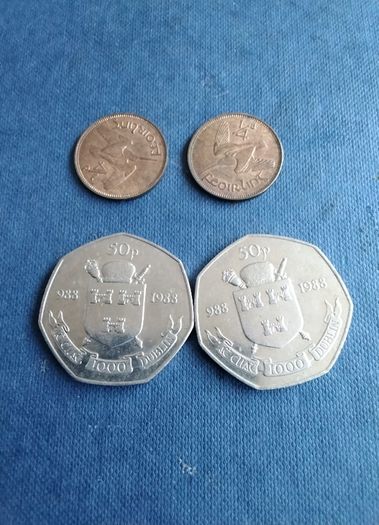 Four  Eire Coins