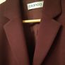 Burgundy / Plum Blazer 10/12 Tailored Image 4