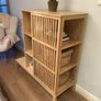 IKEA Open wardrobe with sliding door, bamboo Image 2
