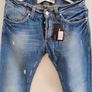 Criminal Lolita distressed denim cotton jeans 30 inch waist and 31 inch leg made in Italy new with tags see last two photos for exact measurements FREE STANDARD POSTAGE INCLUDED Image 2