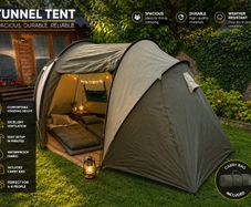 Large Tunnel Tent for 4 people