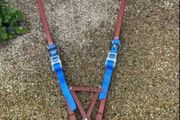 New heavy duty a towing frame dolly transporter recovery