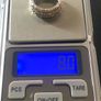 sterling silver ring with wide band Image 7