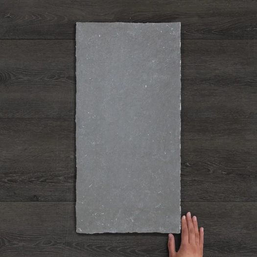 Kota Grey Limestone Hand-Cut Calibrated Paving Slab 60x30x2.2cm