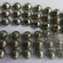 Vintage 18K Gold Plated Silver Color Beaded Ball Necklace V style Image 9
