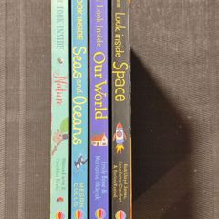 Usborne Look Inside Books Set (4 Books) Brand New, Perfect Condition