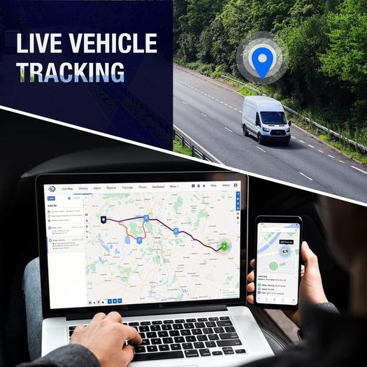 Magnetic GPS Vehicle Tracker Portable 24/7 Real-Time Vehicle Tracker for Car, Truck, Van | Easy to Install | Up to 21 Day Tracking Battery Life