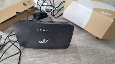 Eir Broadband Router,Fibre Box Cables, Complete Set
