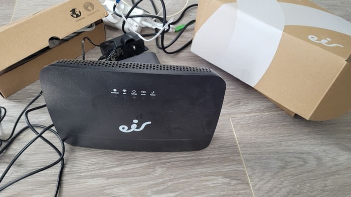 Eir Broadband Router,Fibre Box Cables, Complete Set