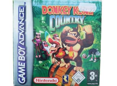 Donkey Kong Country Gameboy Advance SP boxed
