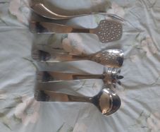 Newbridge Silverware serving spoon set