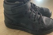 Lionsdale black school high tops size 12