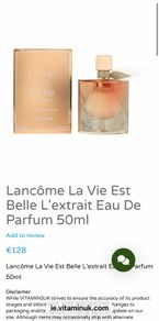 LANCOME La Vie est Belle Extrait de parfum for her