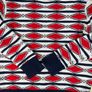 Ted Baker London Glenfer Jacquard Crewneck Sweater Red White Blue - Size 3 - M Image 10