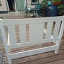 white bedframe Image 5