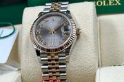 ichrono.ie ichrono Rolex Datejust 2024 Roman diamond Dial 18k rose Gold/Steel 31mm