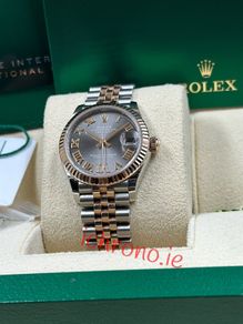 ichrono.ie ichrono Rolex Datejust 2024 Roman diamond Dial 18k rose Gold/Steel 31mm