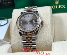 ichrono.ie ichrono Rolex Datejust 2024 Roman diamond Dial 18k rose Gold/Steel 31mm