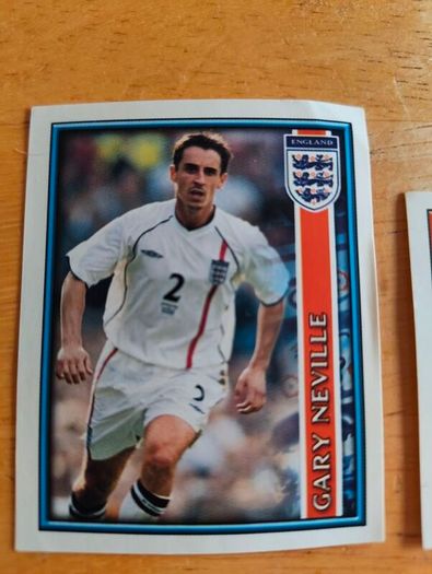Merlin Football Premier League stickers 95 96 97 season and 2002 world cup