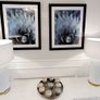 Large White and Gold Lamps (set of 2) 80 each Image 2