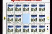 1988 Christmas Commemorative Stamp Sheetlet Mint Never Hinged (MNH)