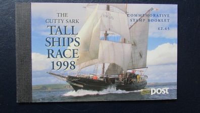 Ireland 1998.Tall Ships.Stamp Booklet.Complete,MNH.