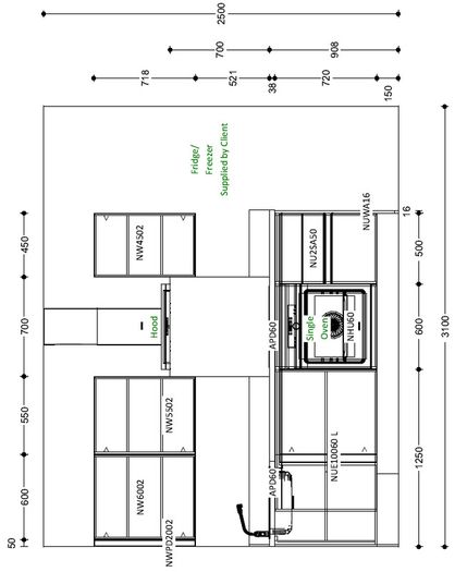 Clearance Kitchen - 1.200 Euros
