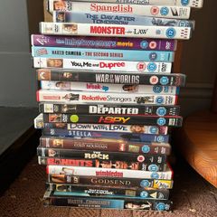 DVDs Approximately 85 individual DVDs