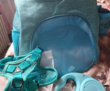 Brand New Large Cat Backpack Harnass & Leads