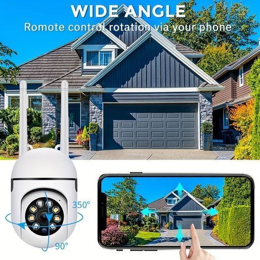 Cam With Color Night Vision Wireless 1080p HD