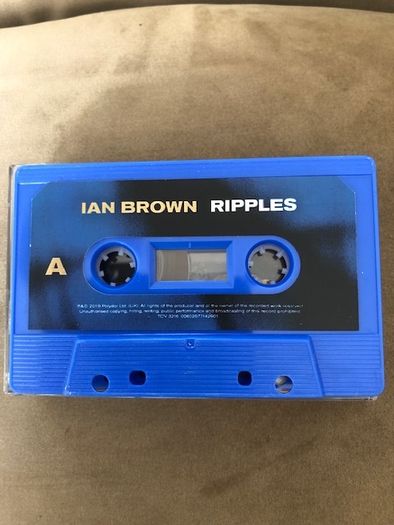 Ian Brown Ripples Blue Cassette Stone Roses