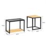 2 Pcs Nesting Table Set Image 3