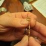 Gold  plated Antique medal re listed Image 6