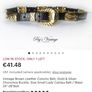 vintage Versace style belt Image 6