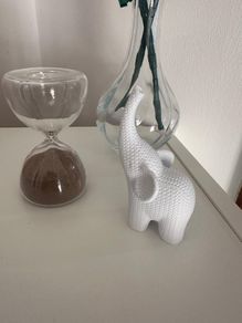 Knitted Effect Elephants