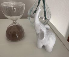 Knitted Effect Elephants
