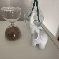 Knitted Effect Elephants